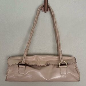Gorgeous Lesther Sigrid Olson Elegant Cream Baguette Purse Handbag